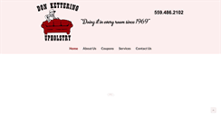 Desktop Screenshot of donketteringupholstery.com